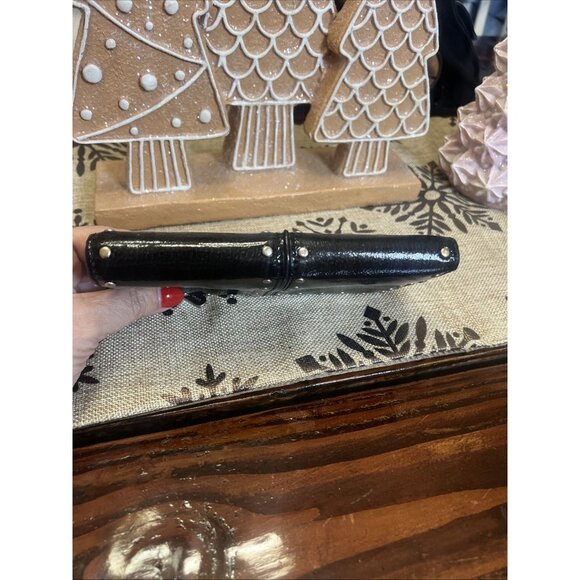 MICHAEL KORS ASTOR STUDDED Patent Leather Bifold WALLET - Picture 4 of 10